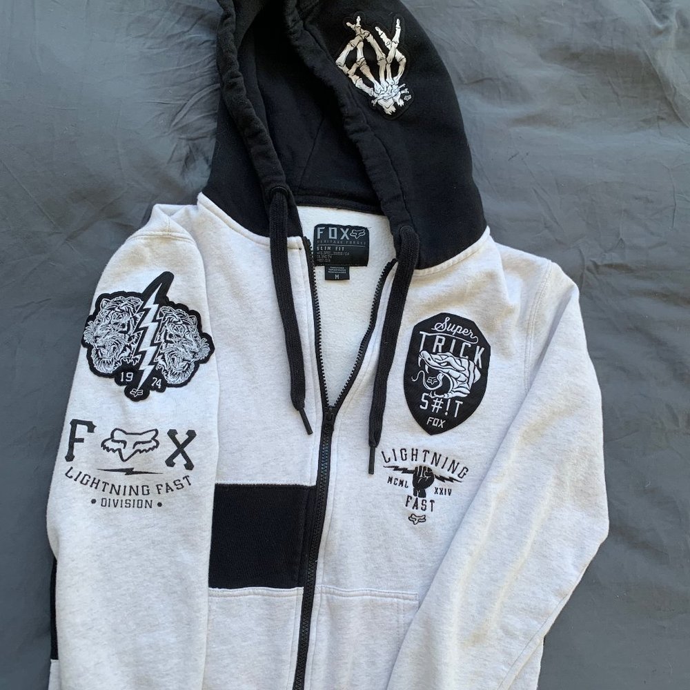 Fox Racing Zip Up Jacket, size M
